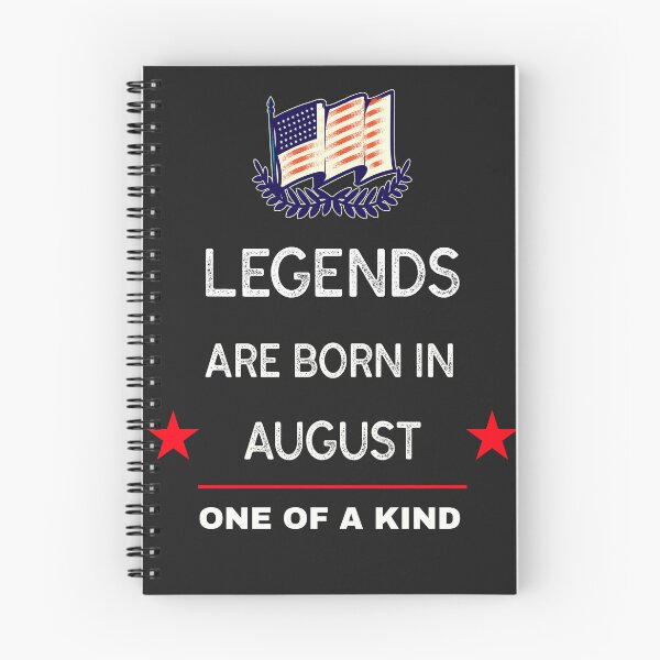 Item preview, Legends are born in August designed and sold by Teo13.