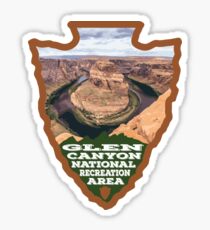 Glen Canyon National Recreation Area arrowhead Sticker