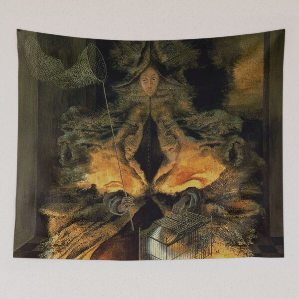 Item preview, Star Huntress by Remedios Varo designed and sold by AestheticsXarts.