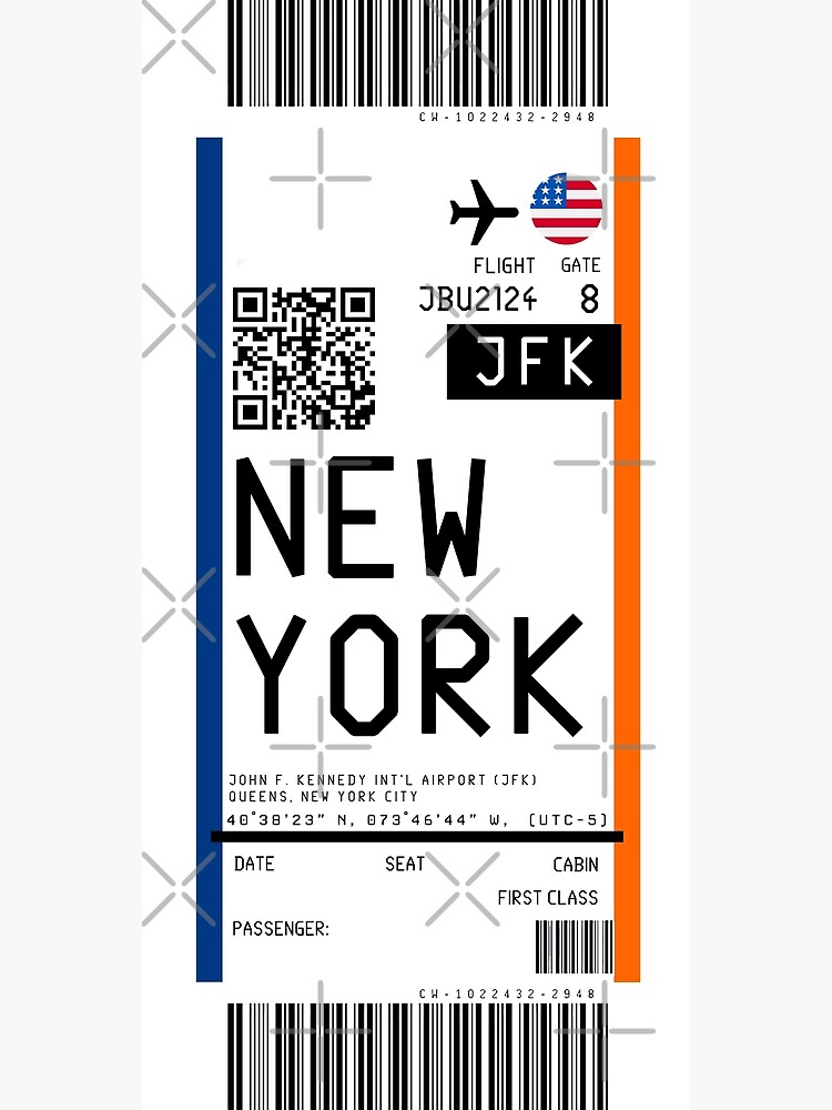 "New York City John F. Kennedy International Airport (JFK) Boarding