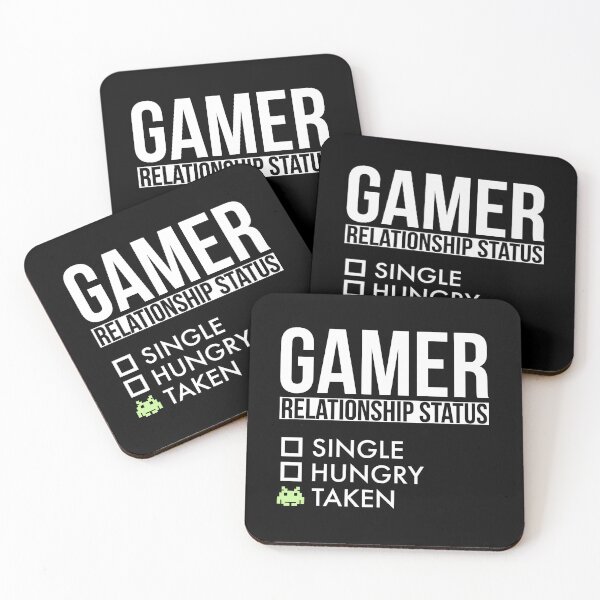 Item preview, Funny Gamer Relationship Status designed and sold by OutcastBrain.