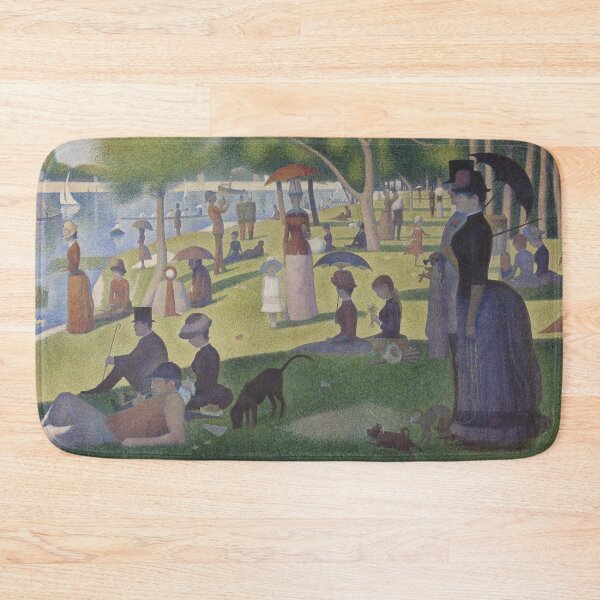 Item preview, A Sunday on La Grande Jatte - Georges Seurat - Vintage Art designed and sold by RickE.