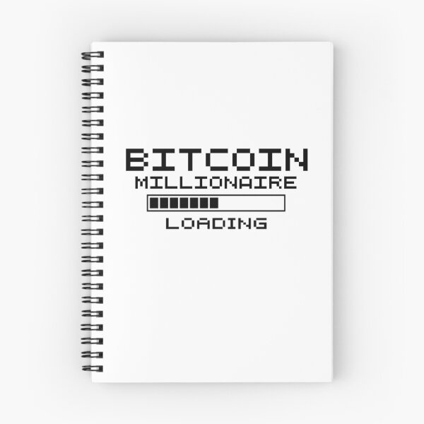 Item preview, BITCOIN MILLIONAIRE LOADING... designed and sold by Crypto Pirates.