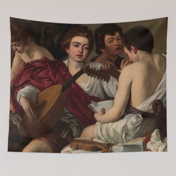 Item preview, The Musicians by Caravaggio designed and sold by AestheticsXarts.