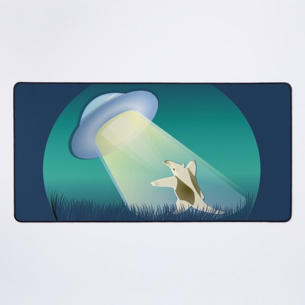 Item preview, anteater tamandua ufo alien abduction designed and sold by MiraNomegusta.
