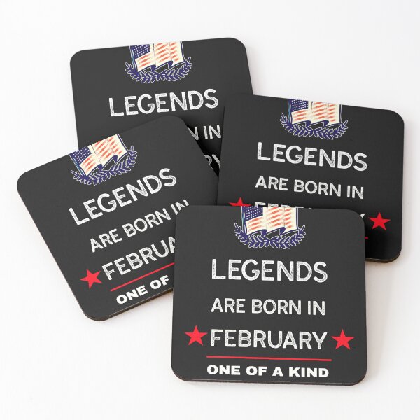 Item preview,  Legends are born in February designed and sold by Teo13.