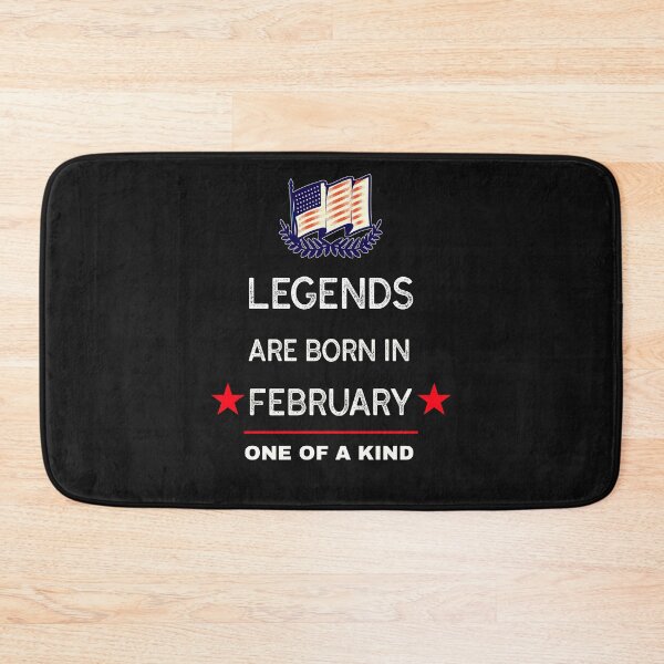 Item preview,  Legends are born in February designed and sold by Teo13.
