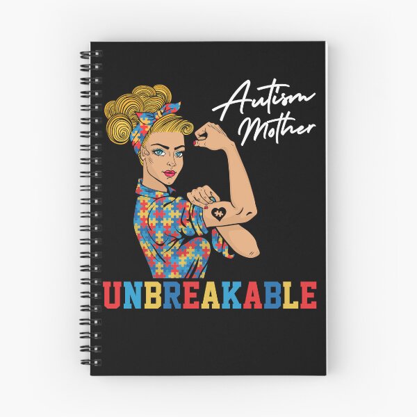 Item preview, Unbreakable Autism Mother Strong Autistic Mom Autism Awareness designed and sold by Master Jay.