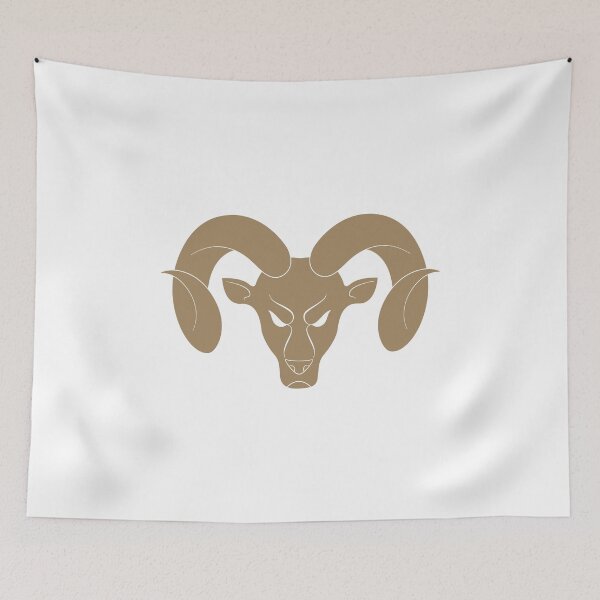 Item preview, Golden Ram Silhouette designed and sold by lerdoberdo.