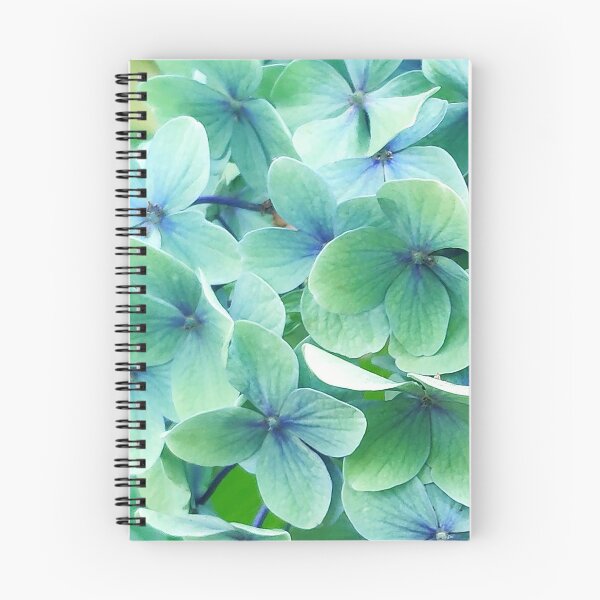 Item preview, A Llight Green And Sky Blue Hydrangea designed and sold by TessAndre.