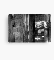 Versace on Church - Photograph by Anthony Symes Canvas Print