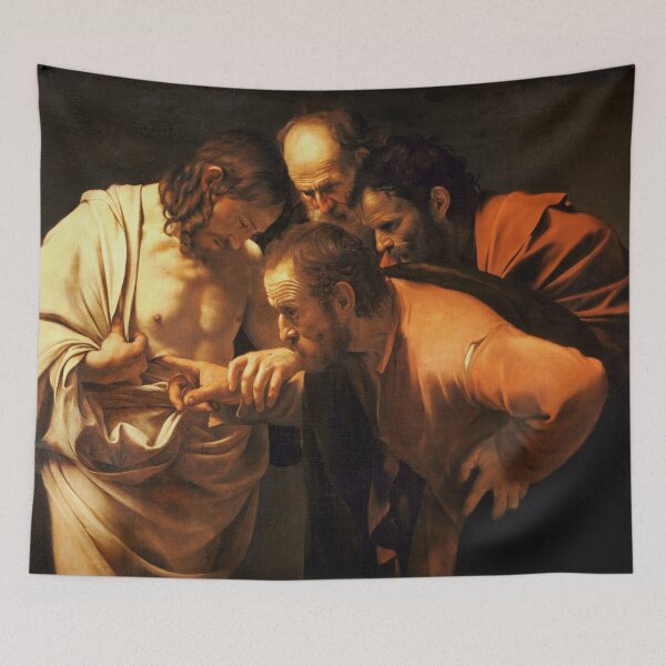 Item preview, The Incredulity of Saint Thomas by Caravaggio designed and sold by AestheticsXarts.