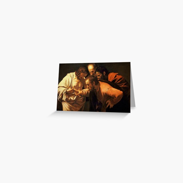Item preview, The Incredulity of Saint Thomas by Caravaggio designed and sold by AestheticsXarts.