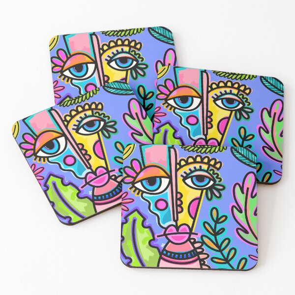 Item preview, Neon paint face designed and sold by ANDREASILVESTRI.