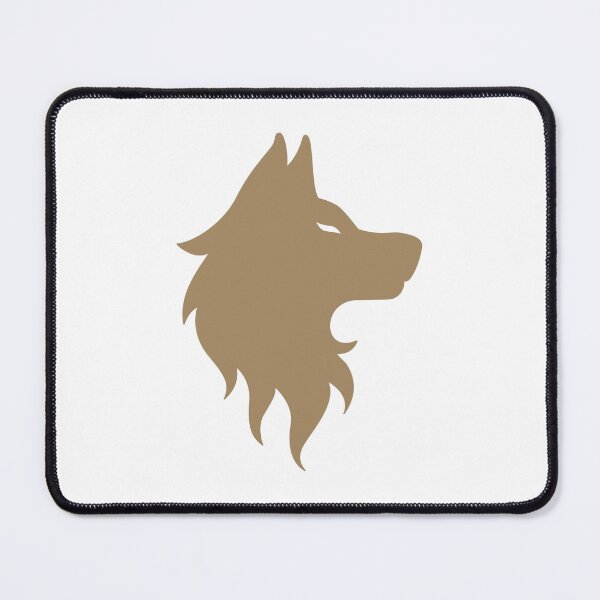 Item preview, Golden wolf Silhouette designed and sold by lerdoberdo.