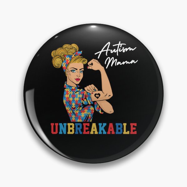 Artikelvorschau, Unzerbrechliche Autismus-Mama Starkes autistisches Mutter-Autismus-Bewusstsein entworfen und verkauft von Master Jay.