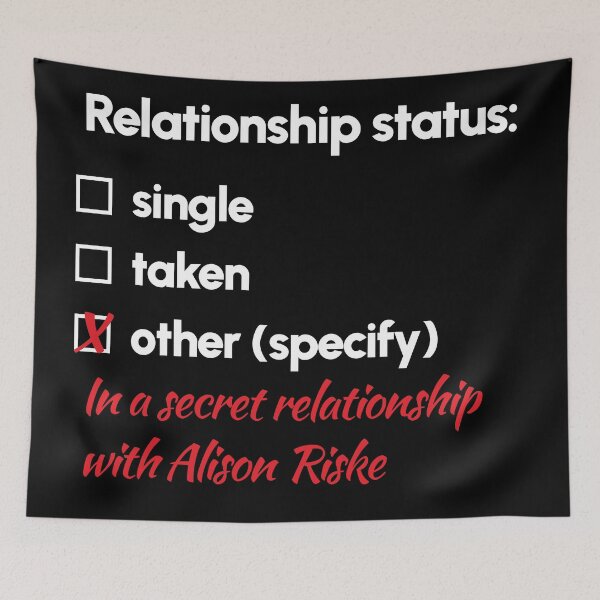 Item preview, Alison Riske - Relationship 2 designed and sold by 2Girls1Shirt.