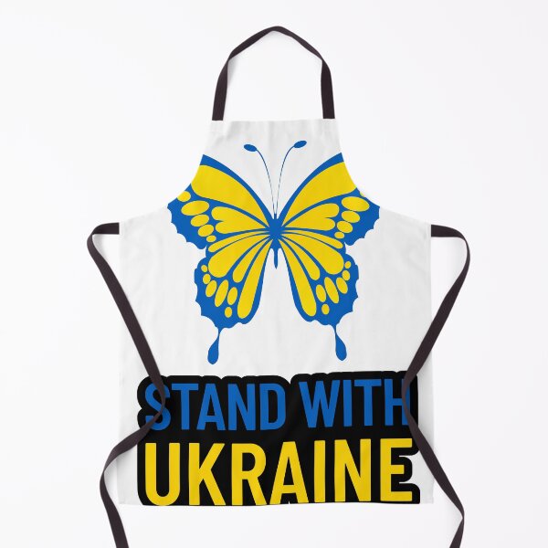 Item preview, I Stand With Ukraine Butterfly Flag Essential T-Shirt Design designed and sold by player-502.