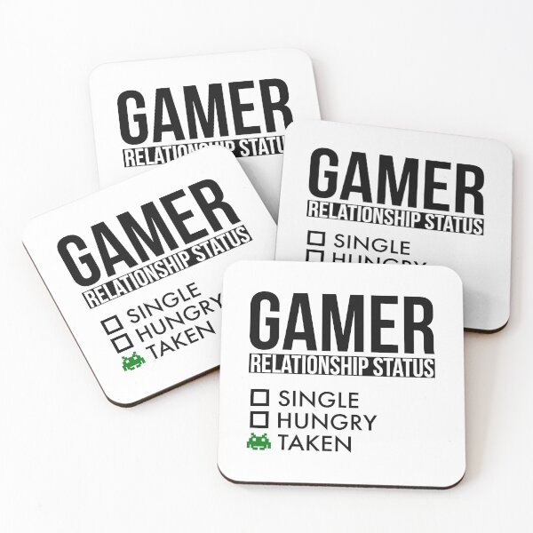 Item preview, Funny Gamer Relationship Status designed and sold by OutcastBrain.