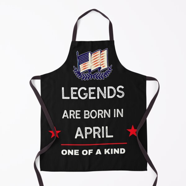 Item preview, Legends are born in April designed and sold by Teo13.