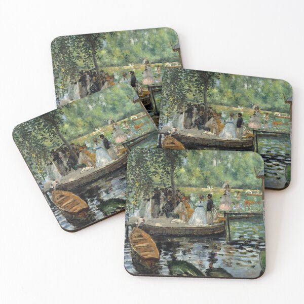 Item preview, La Grenouillère by Auguste Renoir designed and sold by AestheticsXarts.