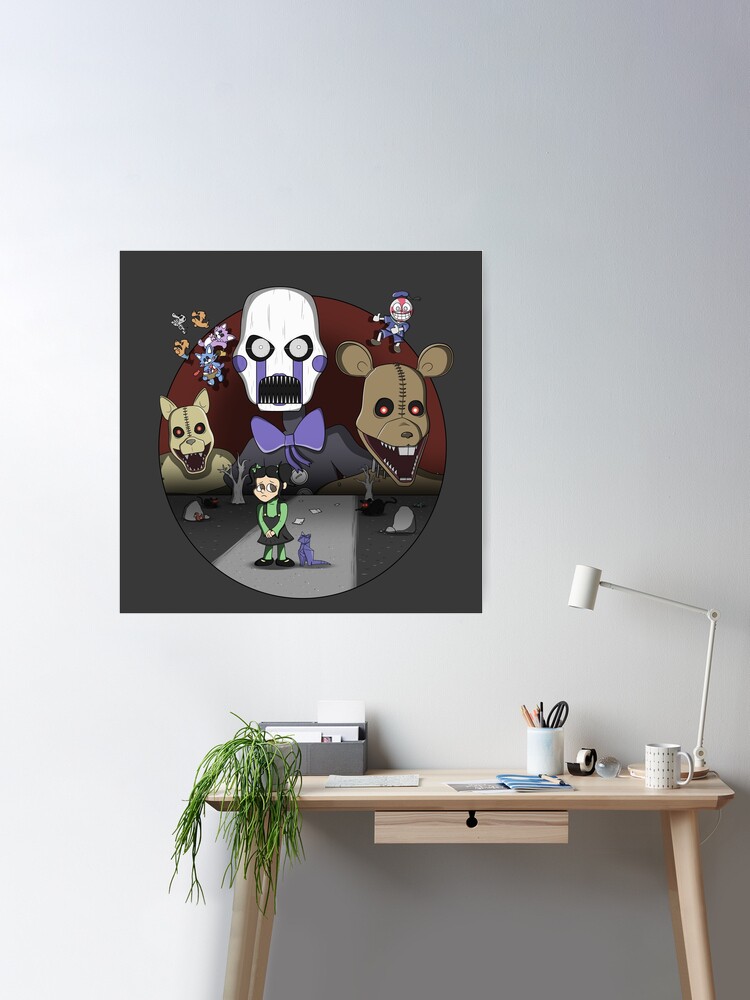 Monster Cat - Five Nights at Candy's 3 Poster for Sale by Fugitoid537