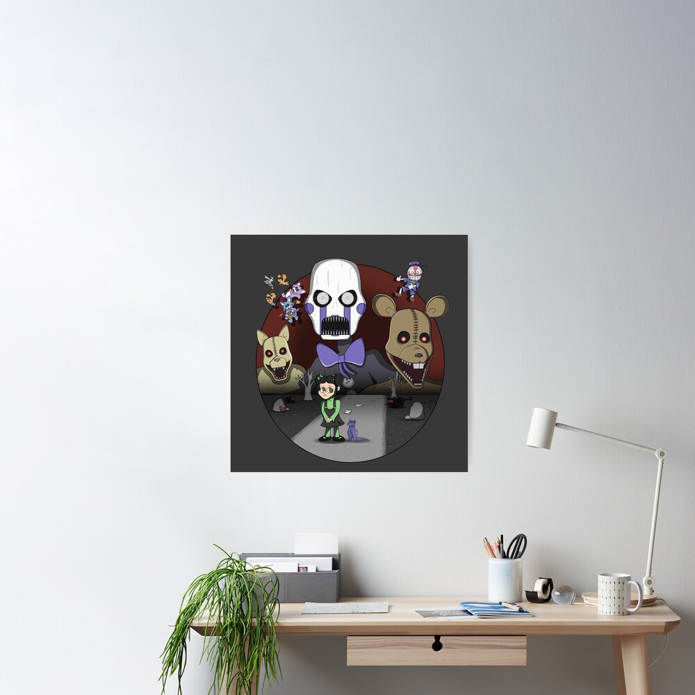 Mary and the Monsters - Five Nights at Candy's 3 - Fnac - Sticker