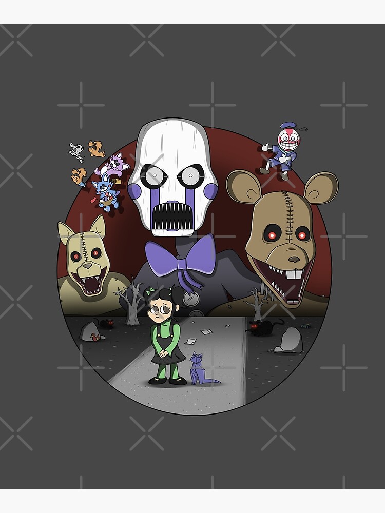 Mary and the Monsters - Five Nights at Candy's 3 | Photographic Print