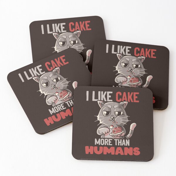 Item preview, I Like Cake More Than People by Tobe Fonseca designed and sold by Tobe Fonseca®.