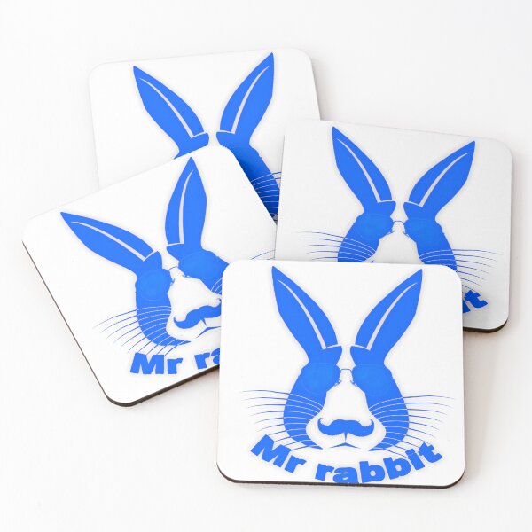 Item preview, Mr Blue Rabbit designed and sold by ARTDAMPLUS.
