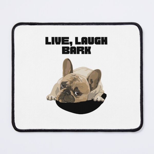 Item preview, LIVE LAUGH BARK - gta cool boston terrier dog designed and sold by MiKy1997.
