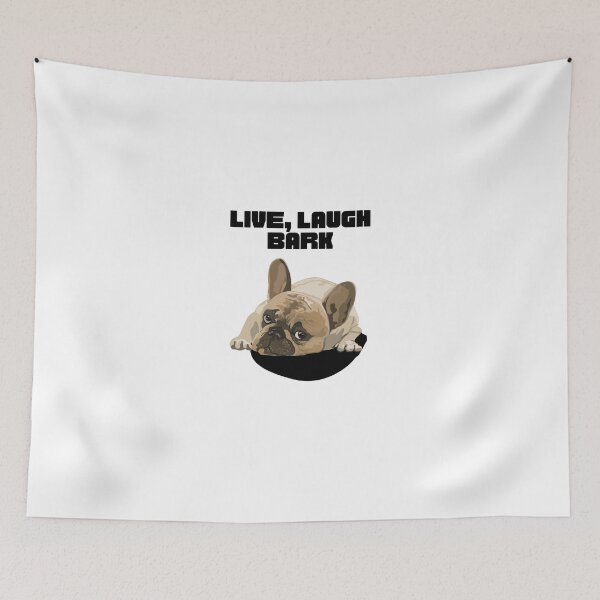 Item preview, LIVE LAUGH BARK - gta cool boston terrier dog  designed and sold by MiKy1997.