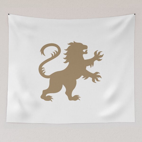 Item preview, Golden Lion Silhouette designed and sold by lerdoberdo.