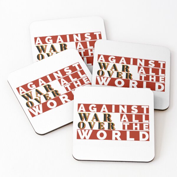 Item preview, Against War in all the world with black and red color designed and sold by Ndli.