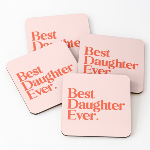 Item preview, Best Daughter Ever - Best Gift for Daughter - Red designed and sold by heyluckyseven.