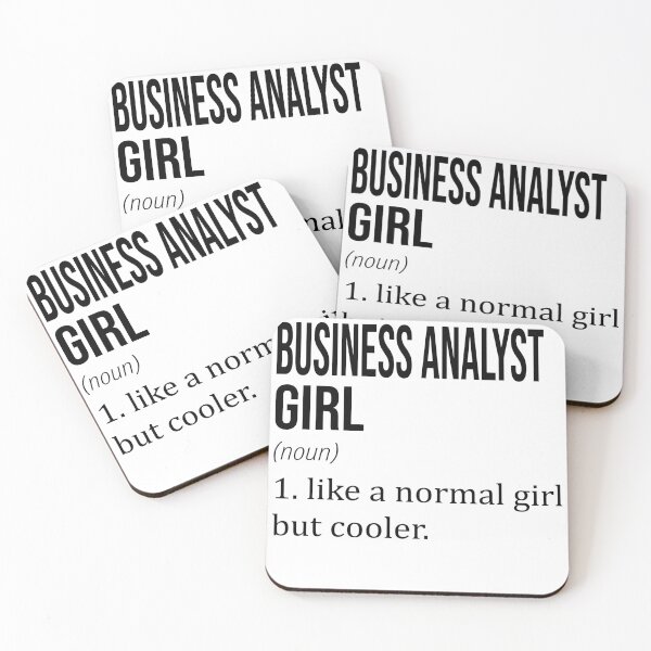 Item preview, BUSINESS ANALYST Girl Like A Normal Girl But Cooler - Funny BUSINESS ANALYST designed and sold by YukiShop.
