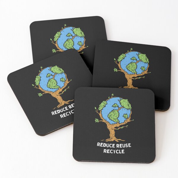 Item preview, Earth Day Reduce Reuse Recycle Planet Tree designed and sold by CesarDiaz.