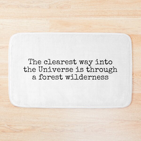 Item preview, John Muir Quote designed and sold by The-Quote-House.