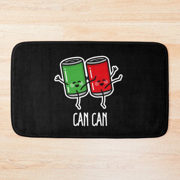Item preview, Can-can dancers pun Burlesque funny cabaret revue soda can designed and sold by LaundryFactory.