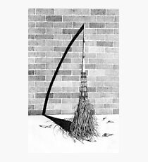 Broom Photographic Print