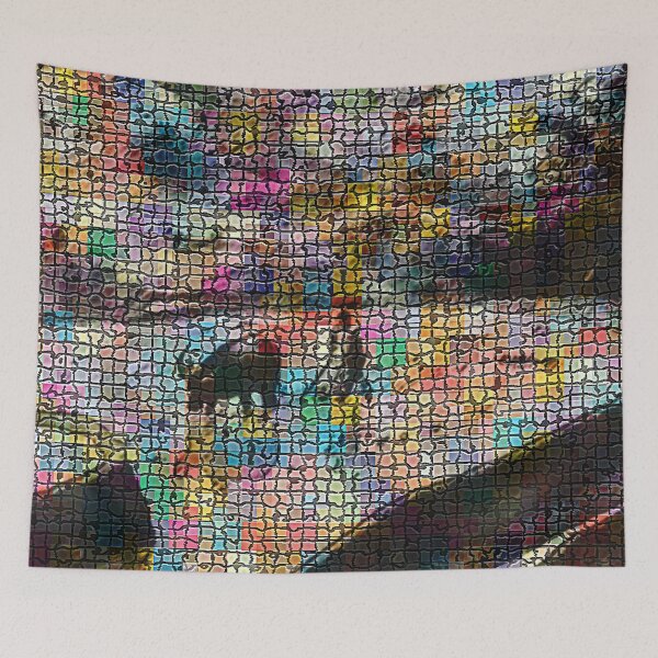 Item preview, Hardworking Farmer Mosaic designed and sold by Daizyner.