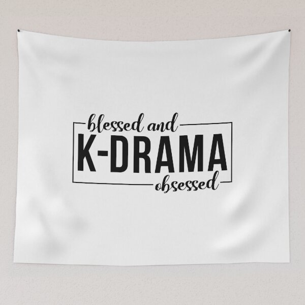 Item preview, Blessed And K-Drama Obsessed designed and sold by Bendthetrend.