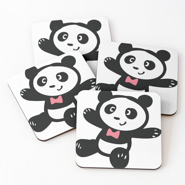 Item preview, Panda Loves Pink designed and sold by BRANDYCANDY.