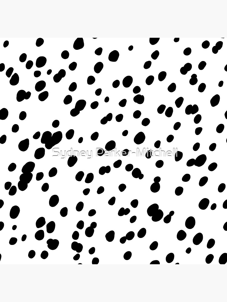 "Dalmatian Spots Realistic Clustered" Sticker for Sale by MyriadArt