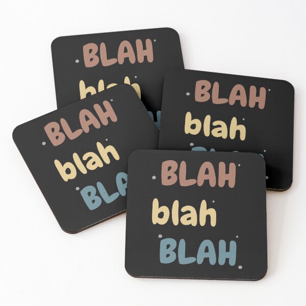 Item preview, BLAH BLAH BLAH designed and sold by Kalit Designs.