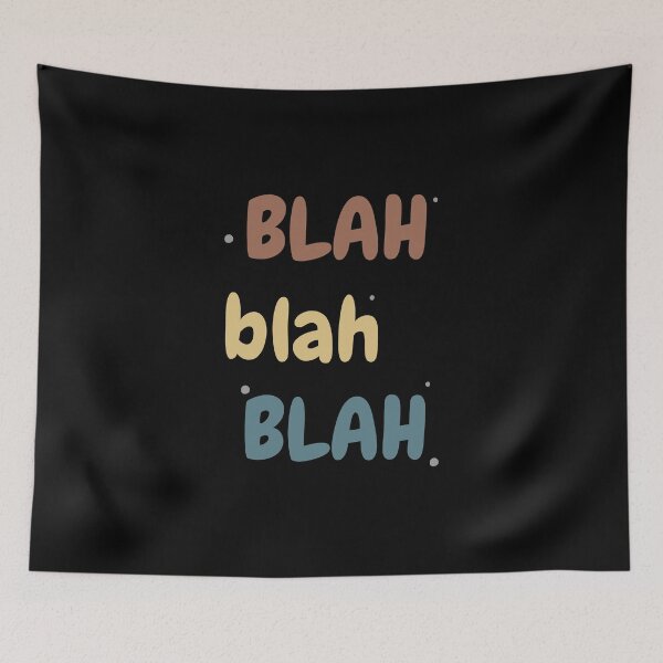 Item preview, BLAH BLAH BLAH designed and sold by Kalit Designs.