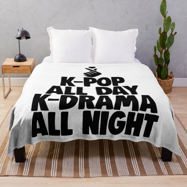 Item preview, K-Pop All Day K-Drama All Night designed and sold by Bendthetrend.