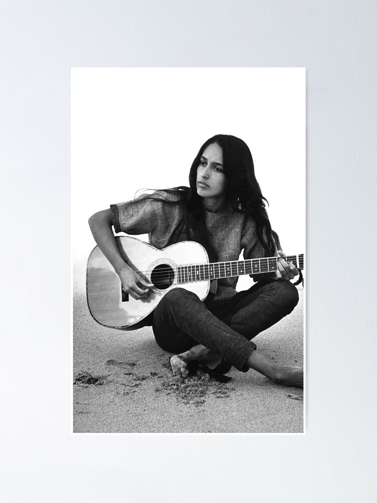 “Joan Baez - Poster” Poster for Sale by Tamiko4 | Redbubble