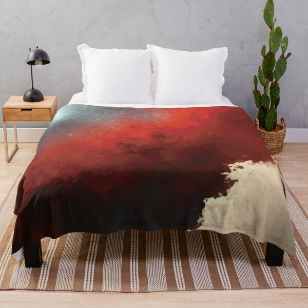 Item preview, Abstract art with red colored accent designed and sold by Abbara.