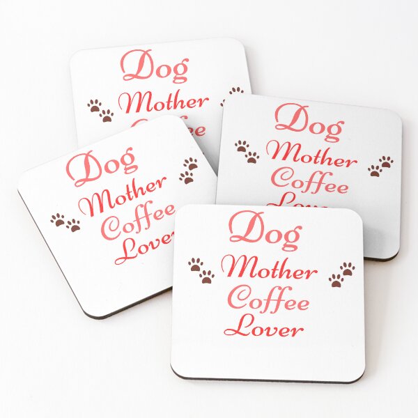 Item preview, Dog Mother Coffee Lover - A mothers day gift for ladies who loves their dogs and coffee. designed and sold by Doggymadness.